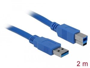 Delock Cable USB-A - USB-B, 2m