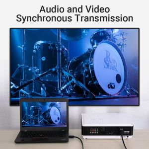 Vention HDMI Right Angle 270 Degree v2.0 M / M 4K/60Hz Gold - 1.5M Black - AAQBG