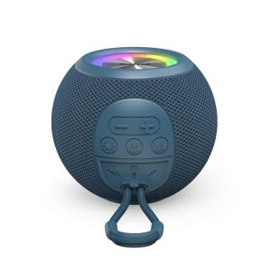 Hama "Ball Shape Speaker" Bluetooth® Loudspeaker, 5 Light Modes, 5W, blue