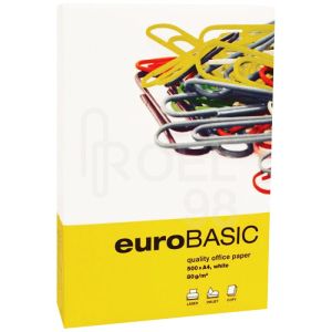 Copy paper A4 Eurobasic 80g. 500l.