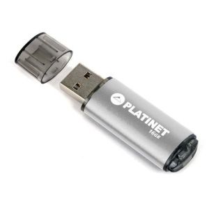 Portable memory PLATINET PENDRIVE 16GB USB 2.0 silver