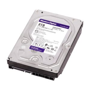 Твърд диск HDD за видеонаблюдение WD PURPLE 8TB 3.5`` SATA