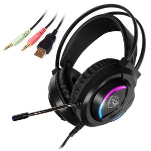 Gaming headset for PC with microphone ROXPOWER T-ROX STGH707
