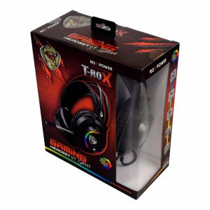 Gaming headset for PC with microphone ROXPOWER T-ROX STGH707