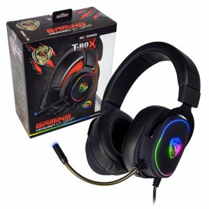 Gaming headset for PC with microphone ROXPOWER T-ROX STGH381