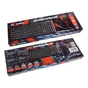 ROXPOWER T-15 computer keyboard and mouse set