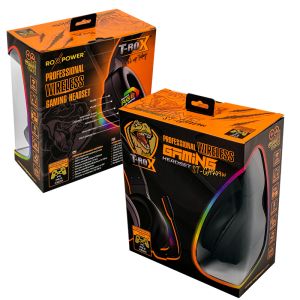 Wireless gaming headset ROXPOWER T-ROX ST-GH709W