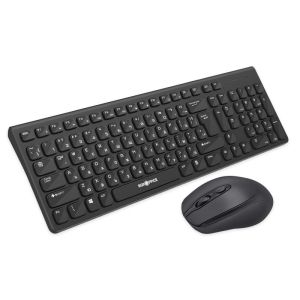 RoxOffice wireless computer mouse and keyboard set - Blackie X