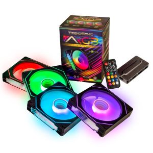 ARGB Trendsonic Infinity Mirror Illumination Fans Set (4 x 120 mm)
