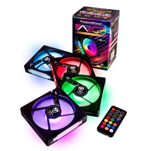 ARGB Trendsonic Infinity Mirror Illumination Fans Set (4 x 120 mm)