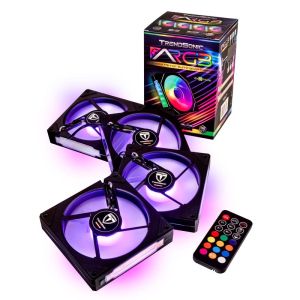 ARGB Trendsonic Infinity Mirror Illumination Fans Set (4 x 120 mm)
