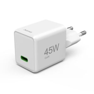 Charger HAMA GAN 220V 45W USB-C PD QC 3.0