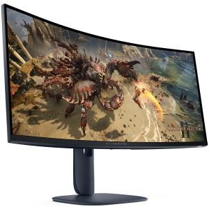DELL Alienware 34 Curved Gaming Monitor AW3425DWM, 34" WQHD 3440x1440 at 180Hz, 21:9, 95% DCI-P3 (CIE 1976), 1 ms, 400 cd/m2(peak), 3000:1, 1.07 billion colors, 178/178, 2xHDMI, DP 1.4, USB 5Gbps Type-A, 1 USB 5Gbps Type-B, Height, tilt, VESA