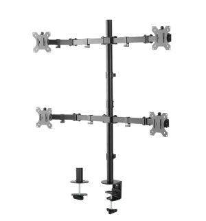Стойка Neomounts Flat Screen Desk Mount (clamp/grommet) for 4 Screens