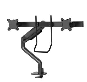 Стойка Neomounts Next One Desk Mount, double display crossbar (topfix clamp/grommet) 