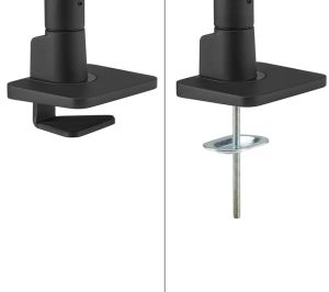 Стойка Neomounts Next One Desk Mount, double display crossbar (topfix clamp/grommet) 
