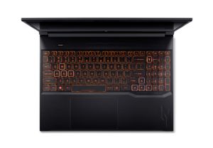 Лаптоп Acer Nitro V16, ANV16-61-R5GE, AMD Ryzen  R7 350 AI 7 (Up to 5.0GHz, 16MB), 16" WUXGA (1920x1200)IPS, 165Hz, 16GB DDR5 ( 1 slot free), 1024GB NVMe SSD, M.2 (slot free), RTX 4050 6GB GDDR6, MicroSD, FHD Cam&Mic.,WIFI6E+BT, Backlit kbd, No OS, Black