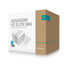 DeepCool CPU Cooler ASSASSIN IV VC ELITE WHITE - Vapor Chamber, Dual-Tower