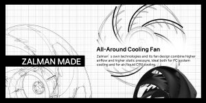 Zalman CPU Cooler CNPS9X PERFORMA PLUS BLACK LGA1851/AM5