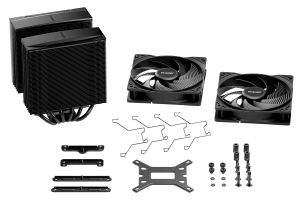 be quiet! CPU Cooler - Pure Rock Pro 3 Black - Dual-Tower