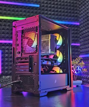 RX 9060XT/ Ryzen 5-7500F/ RAM 16GB DDR5/ SSD 512GB/ Геймърски компютър Dark Reaper DR040