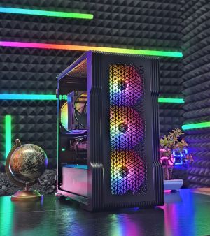 RX 9060XT/ Ryzen 5-7500F/ RAM 16GB DDR5/ SSD 512GB/ Геймърски компютър Dark Reaper DR040