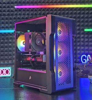 RX 9060XT/ Ryzen 5-7500F/ RAM 16GB DDR5/ SSD 512GB/ Геймърски компютър Dark Reaper DR040