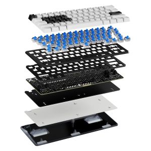 Pulsar Professional Gaming Mechanical Keyboard PCMK 3 HE 60 ANSI Black - 8K, Gateron Magnetic Switches [Linear]