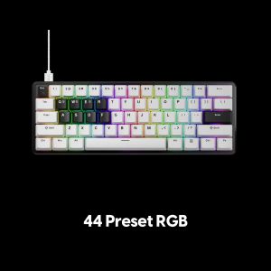Pulsar Professional Gaming Mechanical Keyboard PCMK 3 HE 60 ANSI Black - 8K, Gateron Magnetic Switches [Linear]