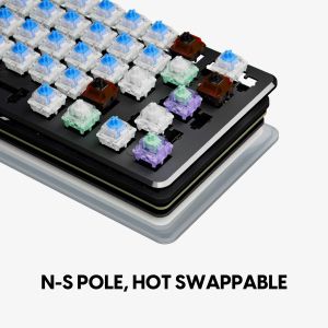 Pulsar Professional Gaming Mechanical Keyboard PCMK 3 HE 60 ANSI Black - 8K, Gateron Magnetic Switches [Linear]