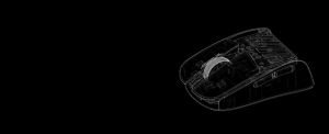 Pulsar Wireless Gaming Mouse X2F Black [Pulsar LAB] - 8K, Black