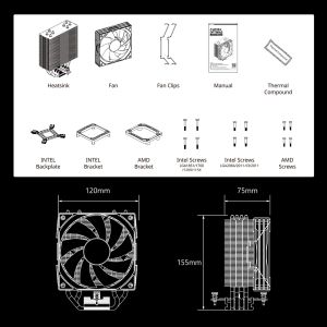 Zalman CPU Cooler CNPS9X OPTIMA2 LGA1851/AM5