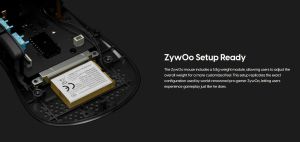 Pulsar Wireless Gaming Mouse ZywOo The Chosen Mouse Size1 Black 8K