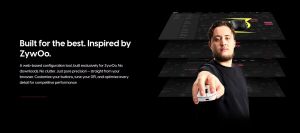 Pulsar Wireless Gaming Mouse ZywOo The Chosen Mouse Size1 Black 8K