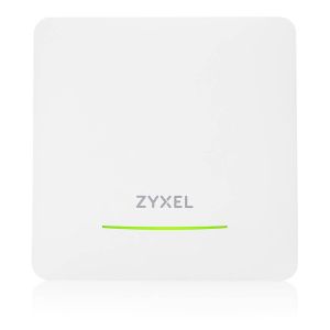 Аксес-пойнт ZyXEL NWA50BEPRO, BE6500, (2.4GHz: 2x2:2, 5GHz or 6GHz: 2x2:2) MU-MIMO, Dual Radio 2.4 and 5 or 6GHz, 1 x 2.5G LAN Ports, PoE+ (802.3at), Standalone/Nebula Cloud Including Power Adapter