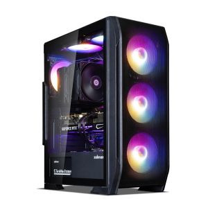 Zalman Case ATX - N7 PLUS - 7 fans included, Tempered Glass