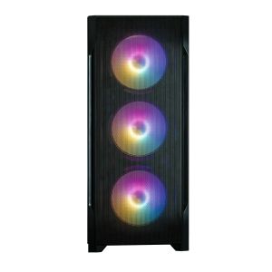 Zalman Case ATX - N7 PLUS - 7 fans included, Tempered Glass