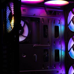 Zalman Case ATX - N7 PLUS - 7 fans included, Tempered Glass