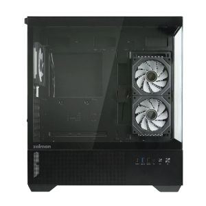 Zalman Case ATX - Chronix BLACK - 3 x 120 mm A-RGB, USB-C, Tempered Glass