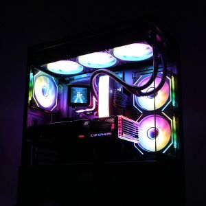Zalman Case ATX - Chronix BLACK - 3 x 120 mm A-RGB, USB-C, Tempered Glass