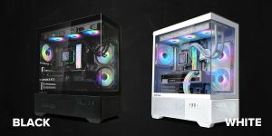 Zalman Case ATX - Chronix BLACK - 3 x 120 mm A-RGB, USB-C, Tempered Glass