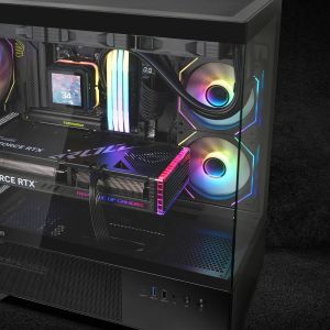 Zalman Case ATX - Chronix BLACK - 3 x 120 mm A-RGB, USB-C, Tempered Glass