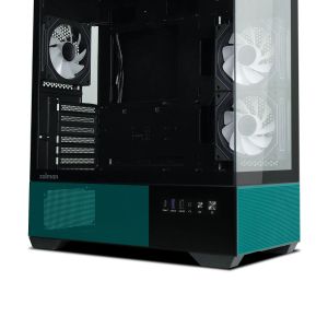 Zalman Case ATX - Chronix BLACK - 3 x 120 mm A-RGB, USB-C, Tempered Glass