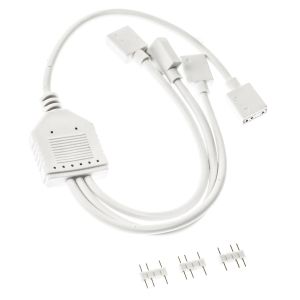 Cable Kolink ARGB 1-3 Splitter - 30 cm White