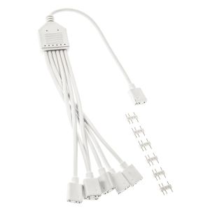 Cable Kolink ARGB 1-6 Splitter - 30 cm White