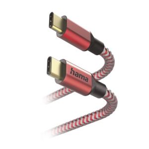 Кабел USB Hama Reflective Type-C - Type-C 1.5м