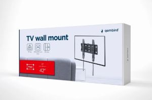 Gembird стенна стойка за телевизор TV Mount - WM-42F-01 - 23"-42", 30 kg