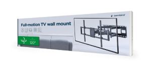 Gembird стенна стойка за телевизор TV Mount - WM-120ST-01 - Adjustable, 60"-120", 120 kg