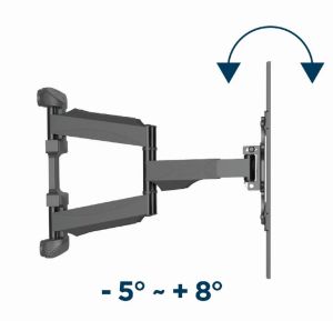 Gembird стенна стойка за телевизор TV Mount - WM-75ST-01 - 32"-75", 45.5 kg