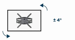 Gembird стенна стойка за телевизор TV Mount - WM-60ST-01 - 32"-60", 36.4 kg